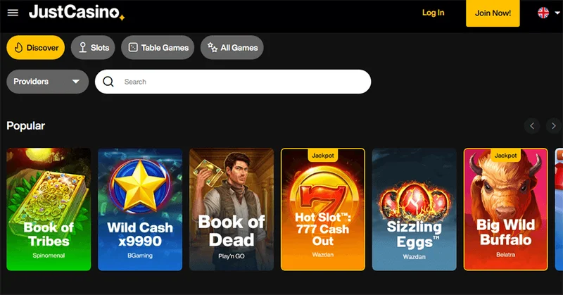 Just Casino - Premium Game Collection